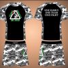 Custom No-Gi set - Black/White Camo Photo 2