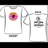Ladies T-shirt with pink sunset  Photo 4